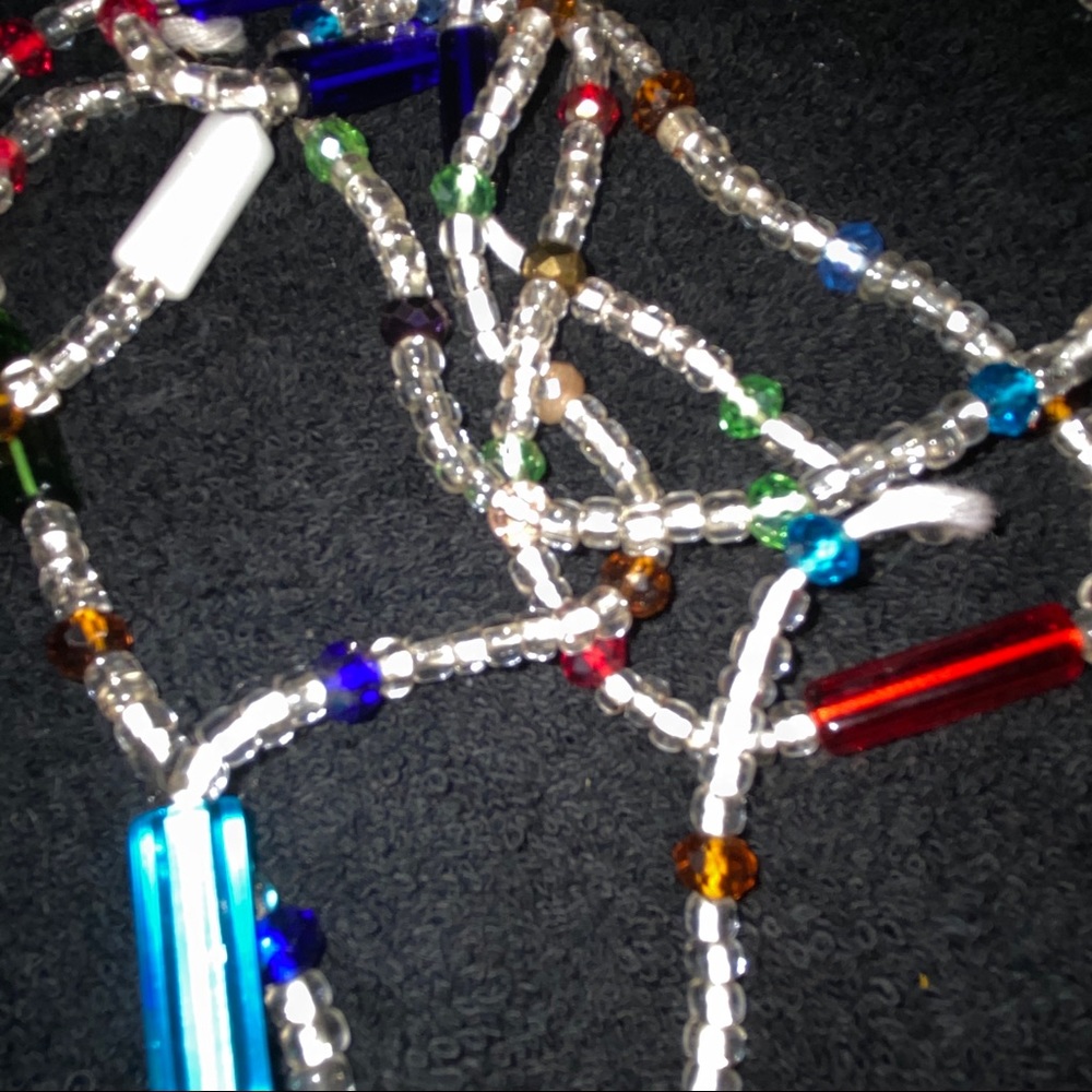 Waist beads 50in + handmade no bargain att